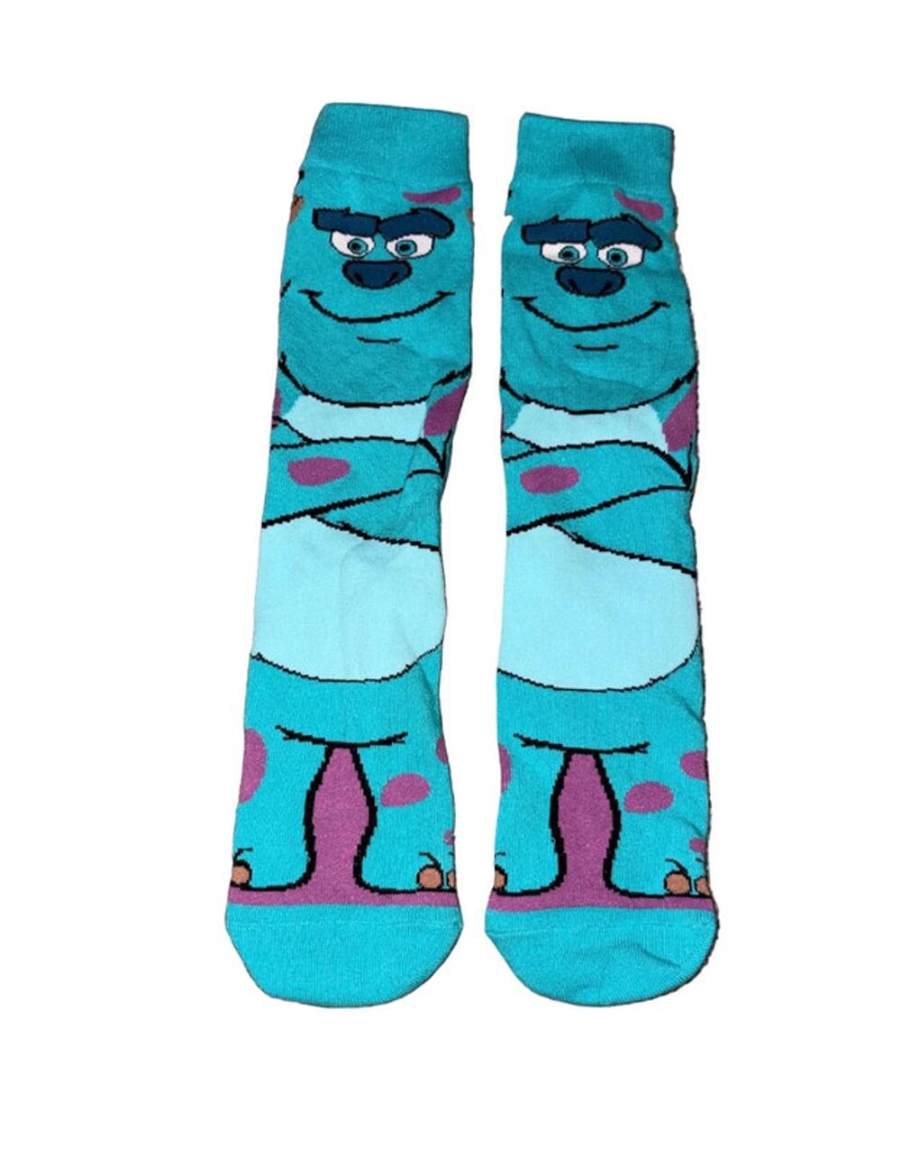 Sulley Monsters Inc Pixar Disney Crew Socks Unisex